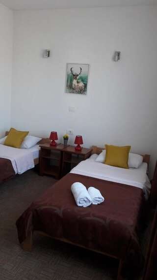 Отель My Hotel Никшич Двухместный номер с 2 отдельными кроватями и ванной комнатой-4