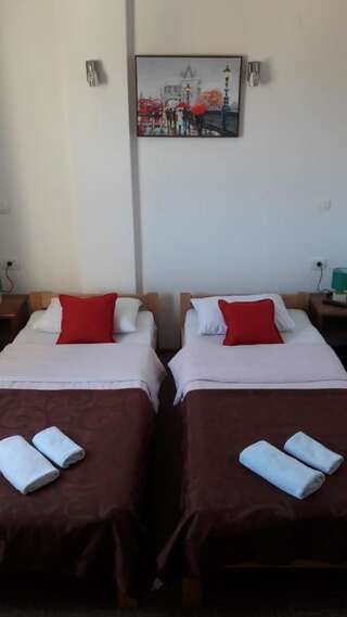 Отель My Hotel Никшич Двухместный номер с 2 отдельными кроватями и ванной комнатой-5